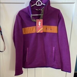Cotopaxi Kids Purple Fleece Pullover